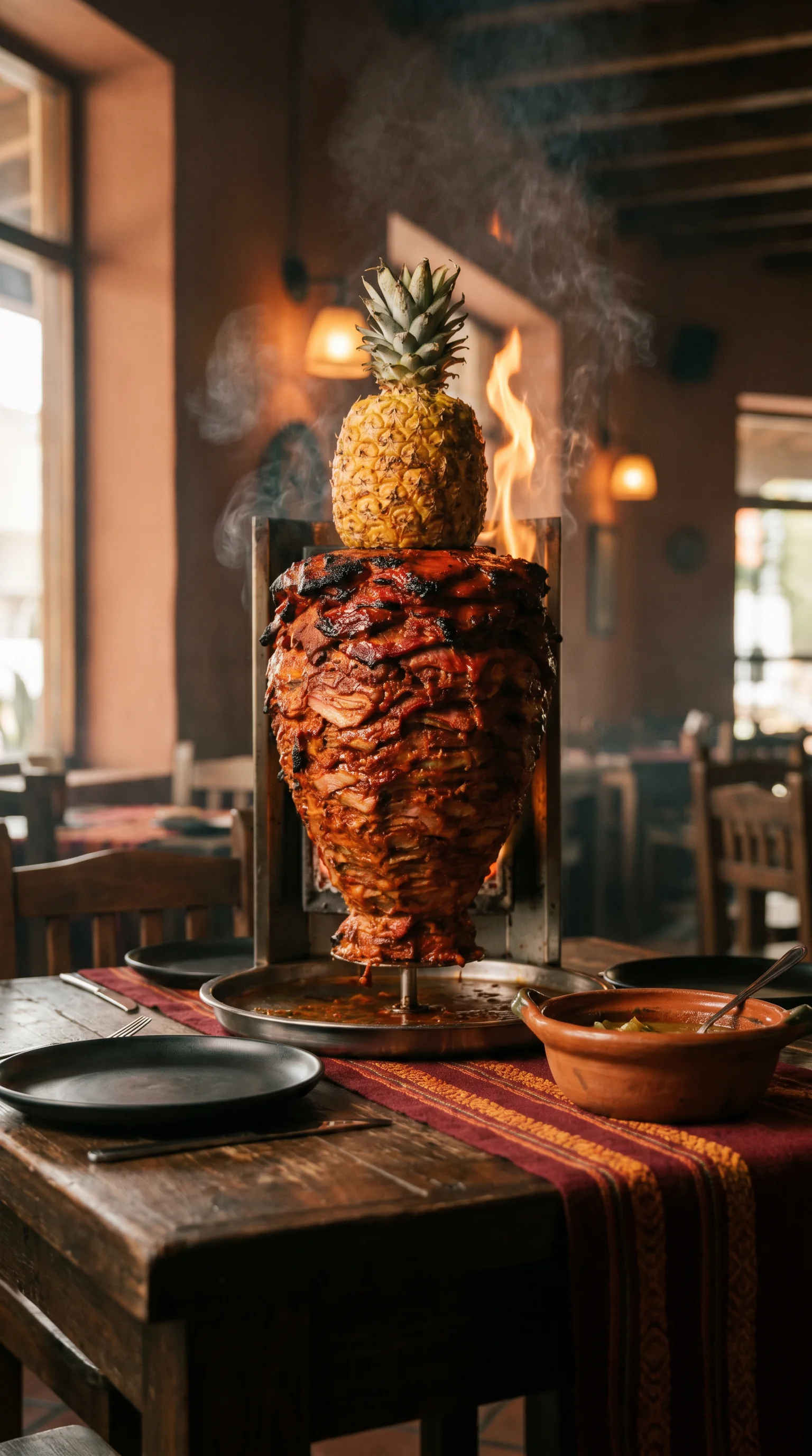 Al pastor trompo