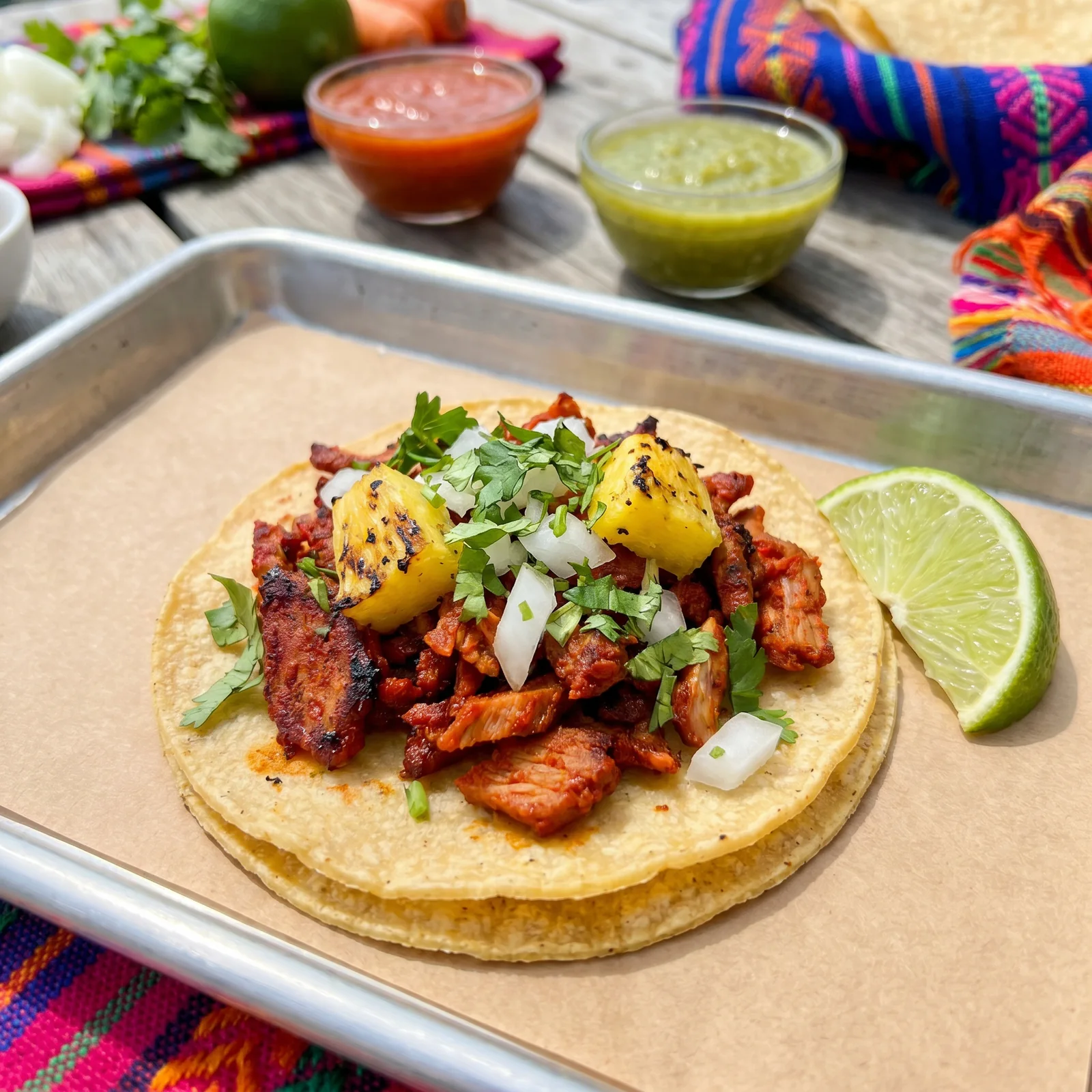 Al pastor taco